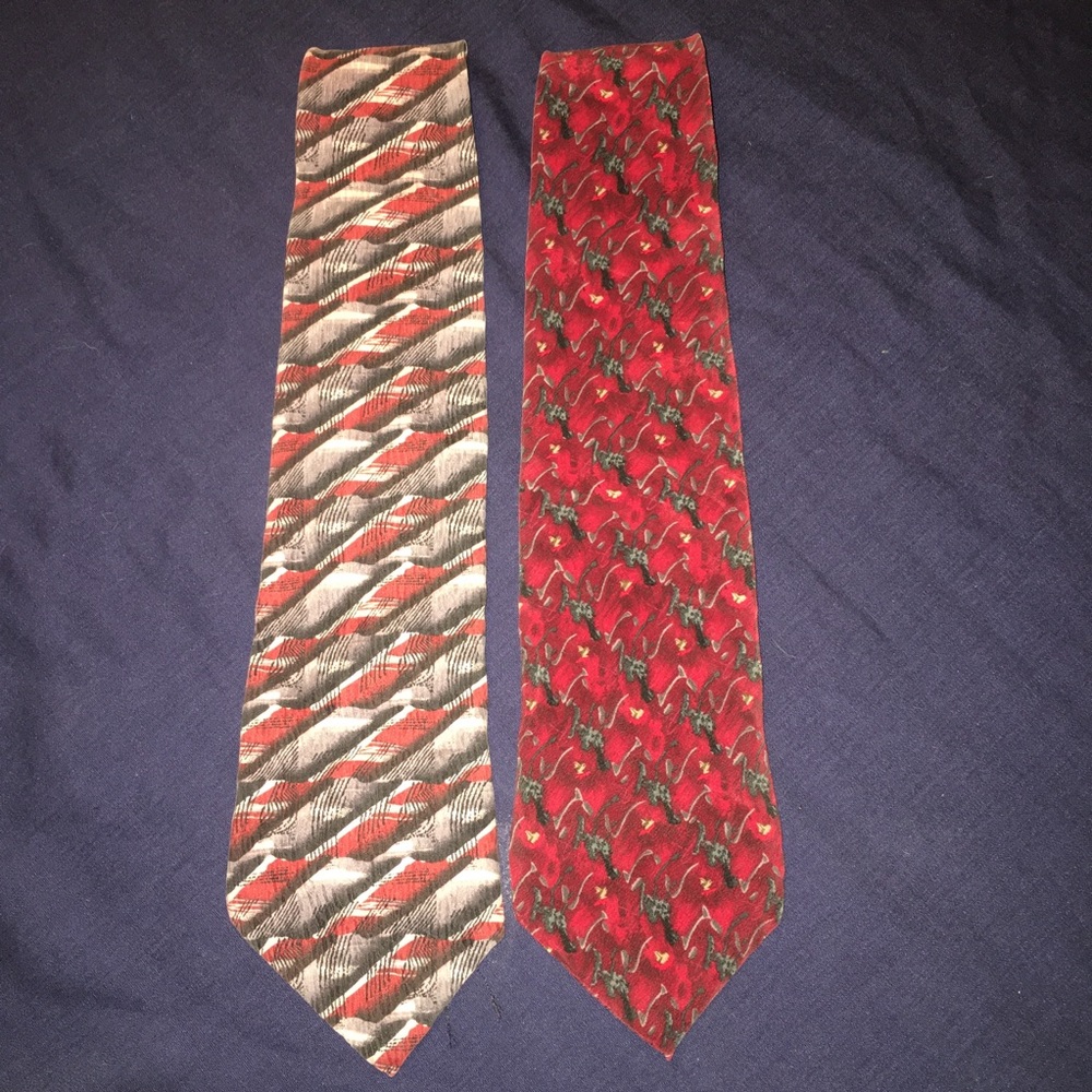 Christopher Reeve pair of ties